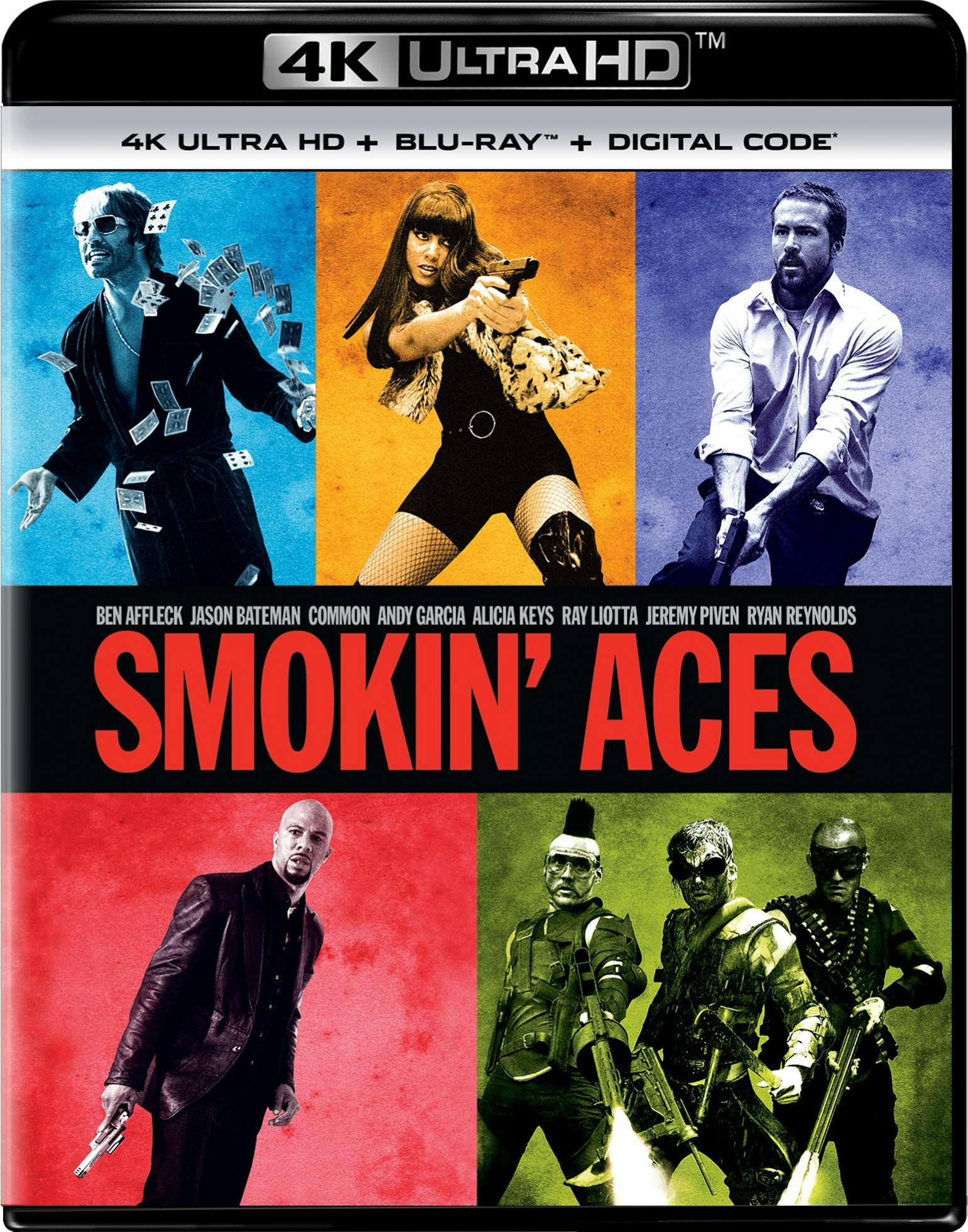 Front. Smokin' Aces (4K Ultra HD + Blu-ray) [UHD].