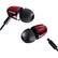 Front. V-MODA - Faders Wired Earplugs - Rouge.
