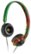 Front. House of Marley - Harambe On-Ear Headphones - Green/Red/Yellow/Black.