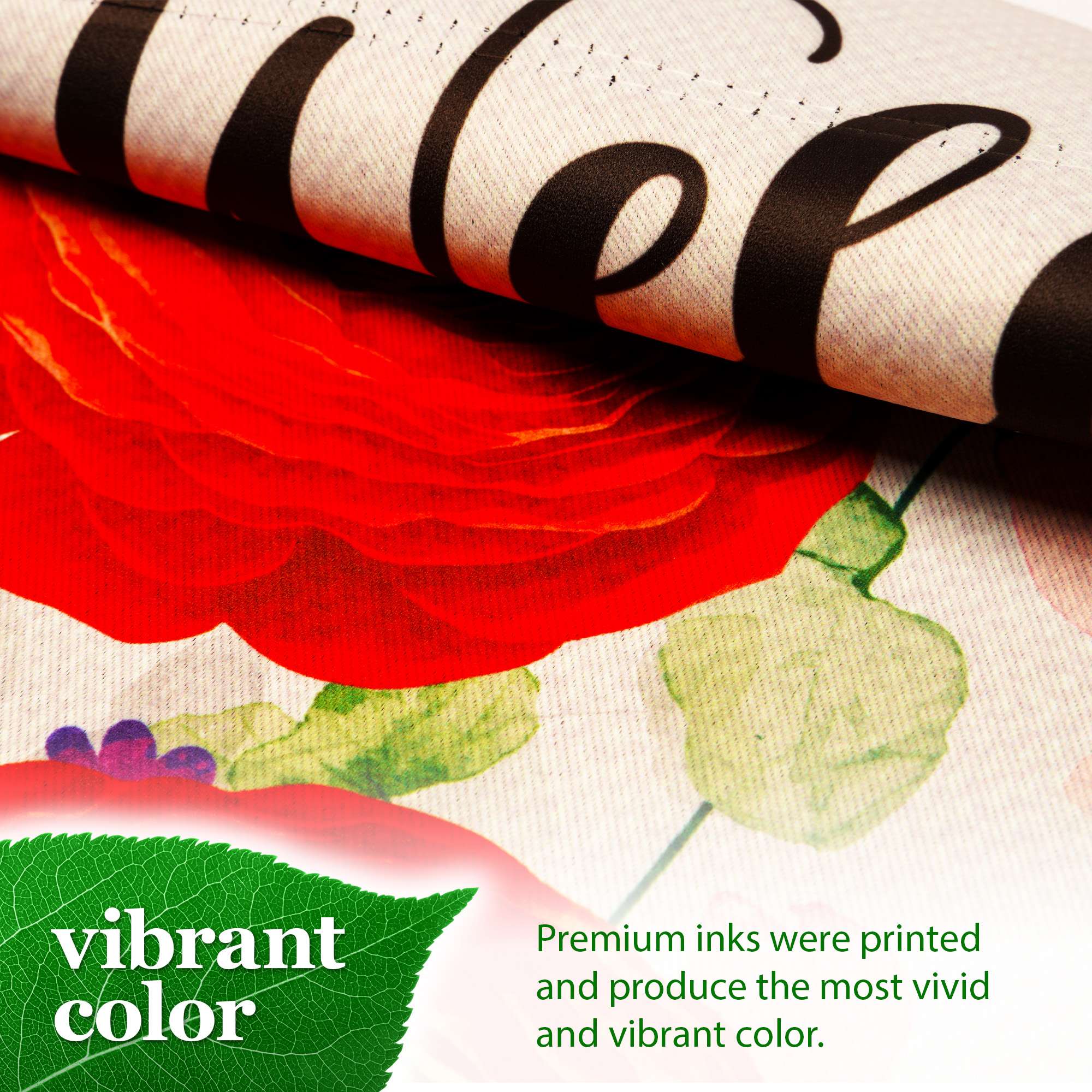 Premium inks were printed and produce the most vivid and vibrant color.