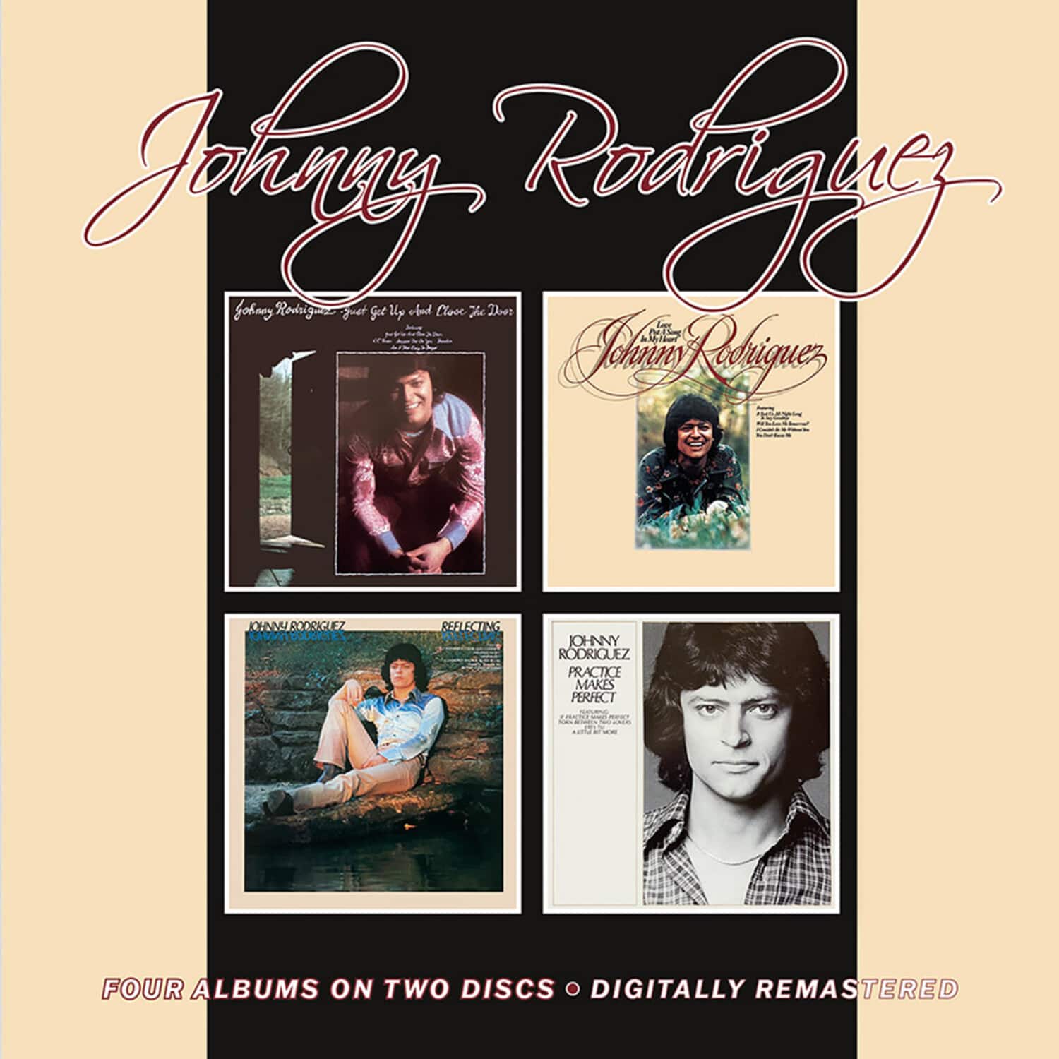 Johnny Rodriguez - Just Get Up & Close The Door / Love Put A Song In My Heart / Reflecting / - COMPACT DISCS [CD] price history on PriceWatchPro