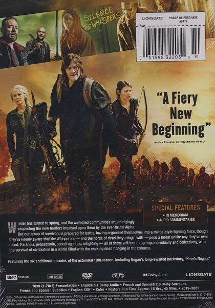 Alt View 1. The Walking Dead: The Complete Tenth Season   - DVD.