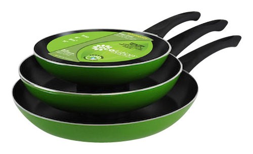 Best Buy: Ecolution Elements 3-Piece Nonstick Cookware Set Green  EP-EEGN-5103