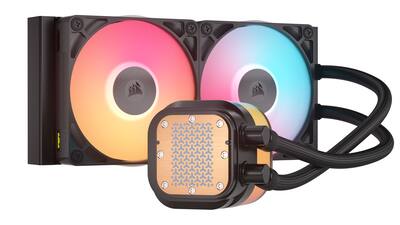 CORSAIR iCUE LINK TITAN 240 RX LCD Liquid CPU Cooler Black CW CORSAIR iCUE LINK TITAN 240 RX LCD Liquid CPU Cooler Black CW