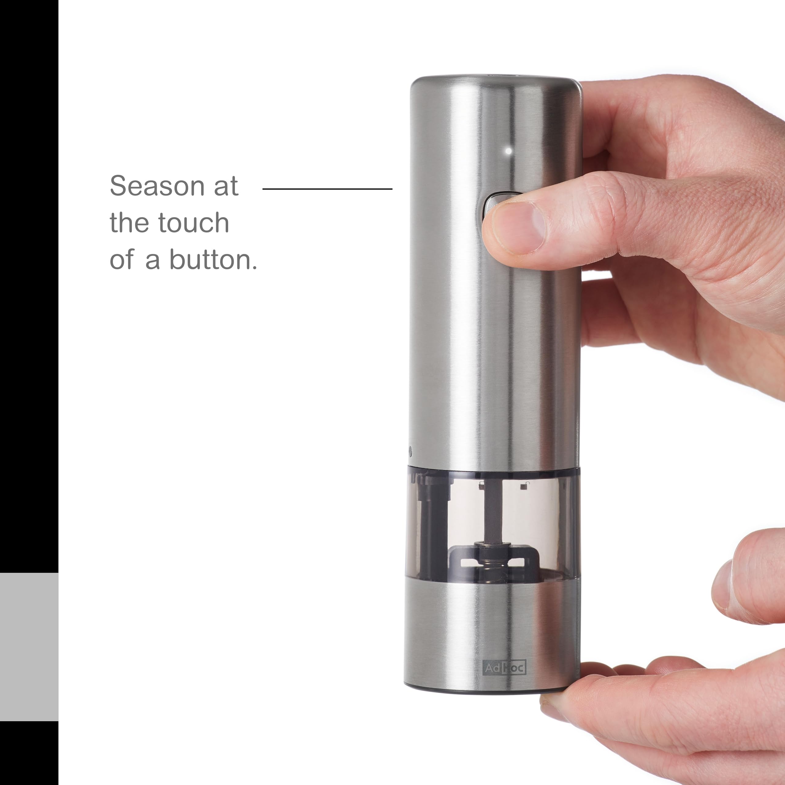 Season at the touch of a button.  
AdHo DC