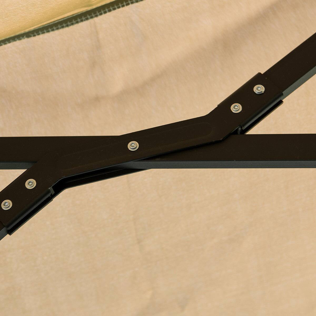 Alt View 9. Gymax - Gymax Patio Outdoor 15' Umbrella Market Umbrella Double-Sided with Crank - as pic.