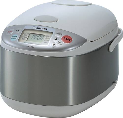 Best Buy: Zojirushi Micom 10-Cup Rice Cooker and Warmer Stainless-Steel ...