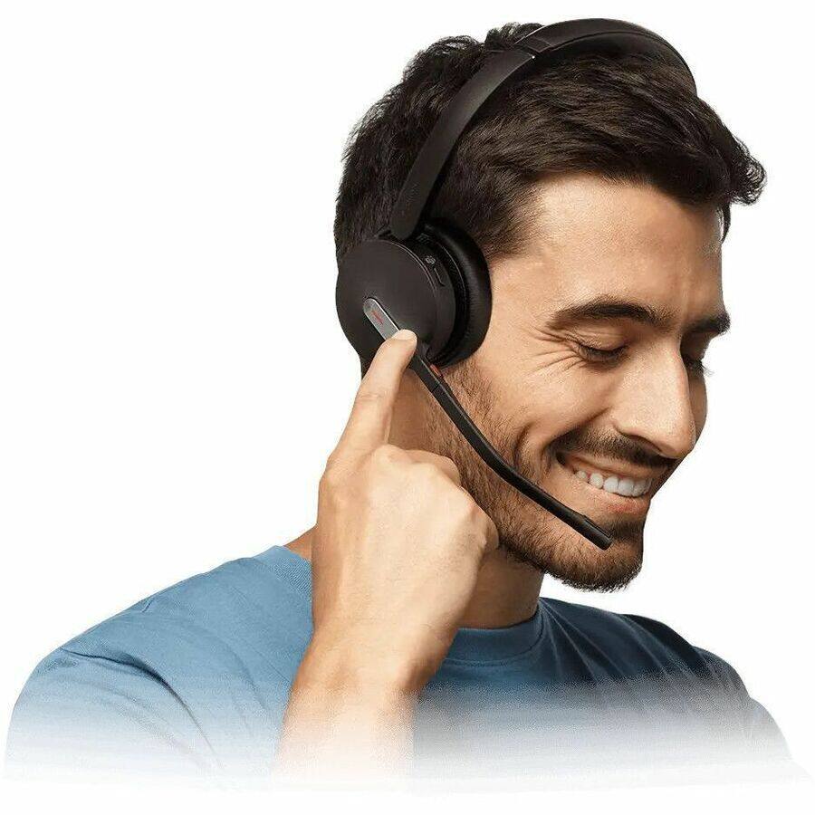 Alt View 1. Yealink - Yealink BH70 Headset - Microsoft Teams Certification - Mono - Wireless - Bluetooth - 164 ft - 20 Hz to 20 kHz - Blue.