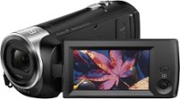 Sony - Handycam CX405 Flash Memory Camcorder - Black - Angle_Zoom
