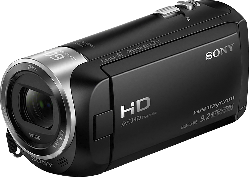 Brand New Sony HDR-CX440 1080p HD 8GB Internal Memory Black Camcorder 