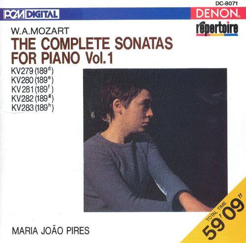 Best Buy: Mozart: The Complete Sonatas For Piano, Vol. 1 [CD]