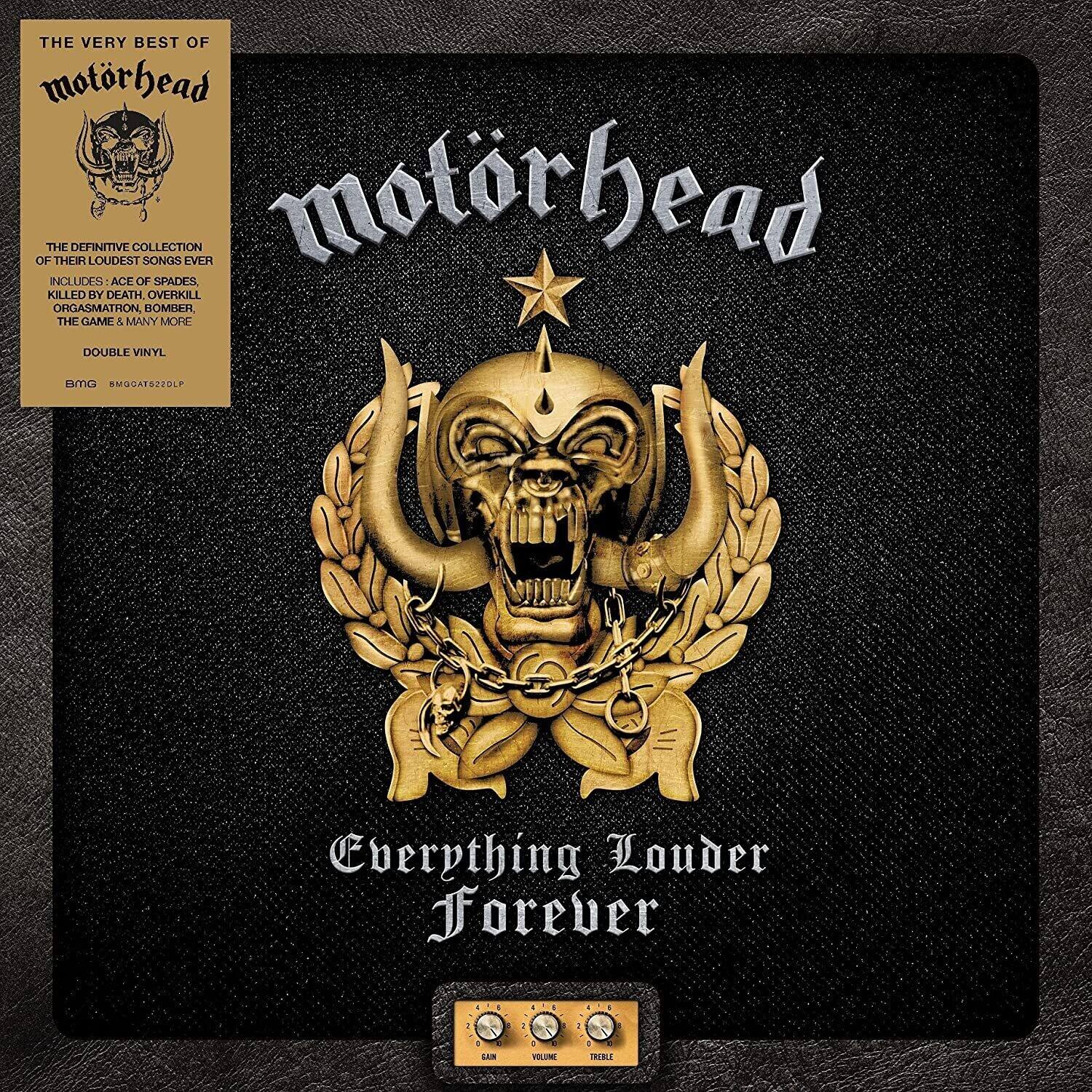 **The Very Best of Motorhead**

**Motorhead**

**The Definitive Collection of Their Loudest Songs Ever**

Includes: Ace of Spades, Killed by Death, Overkill, Orgasmatron, Bomber, The Game & Many More

Double Vinyl

BMG BMG07220LP

Everything Louder Forever