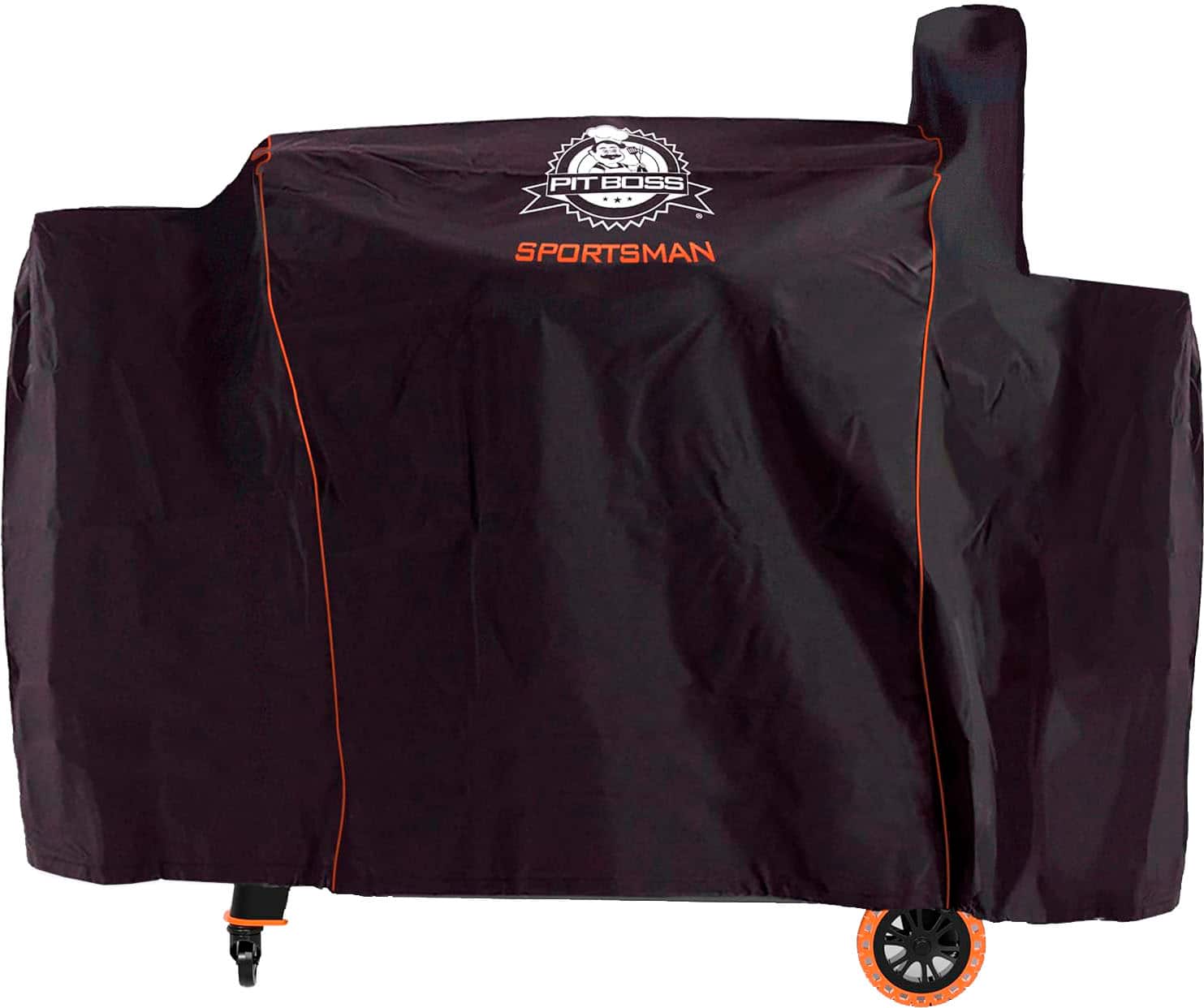 The text on the image reads "SPORTSMAN" and "PIT BOSS."