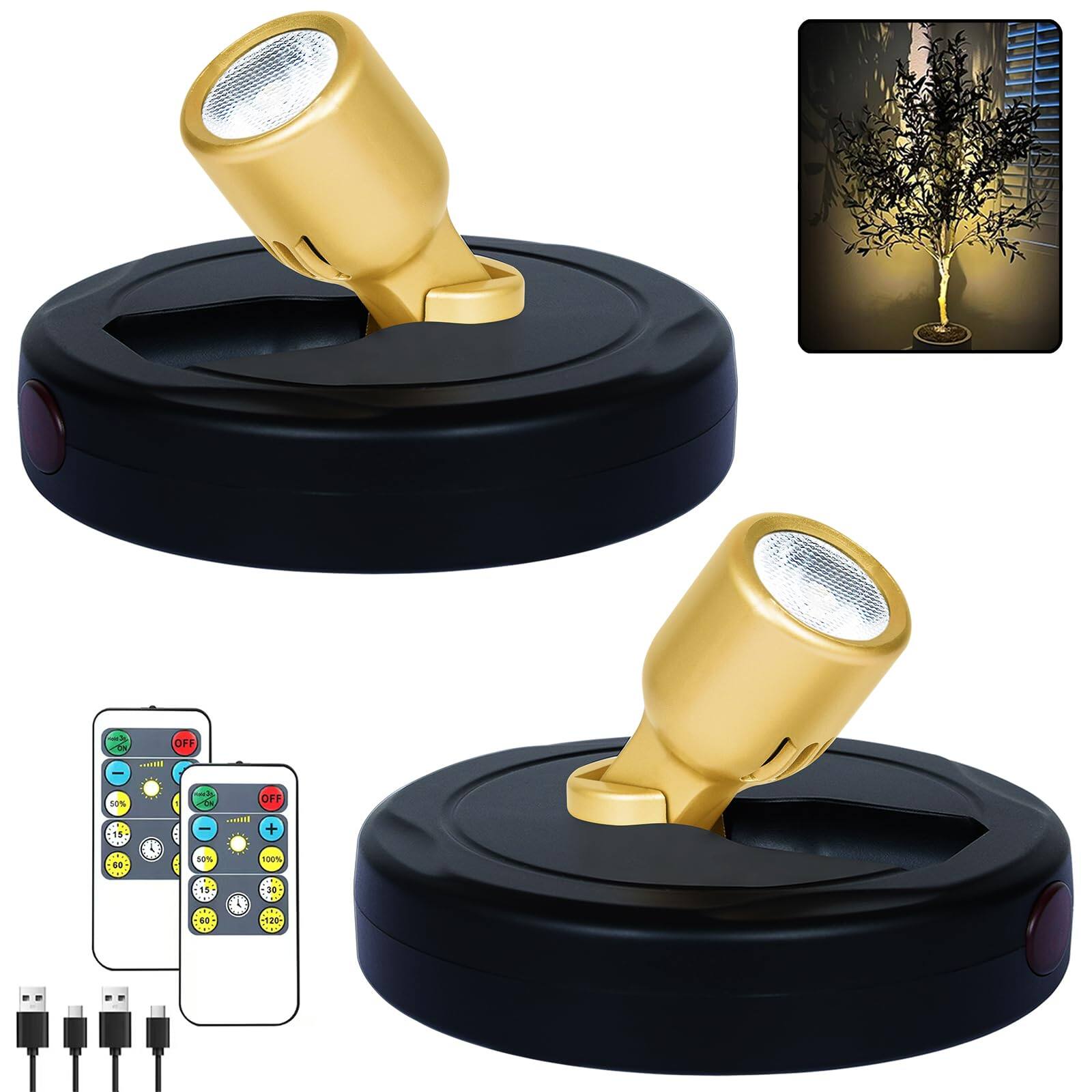 Chargeable Black Gold 2 Pack
