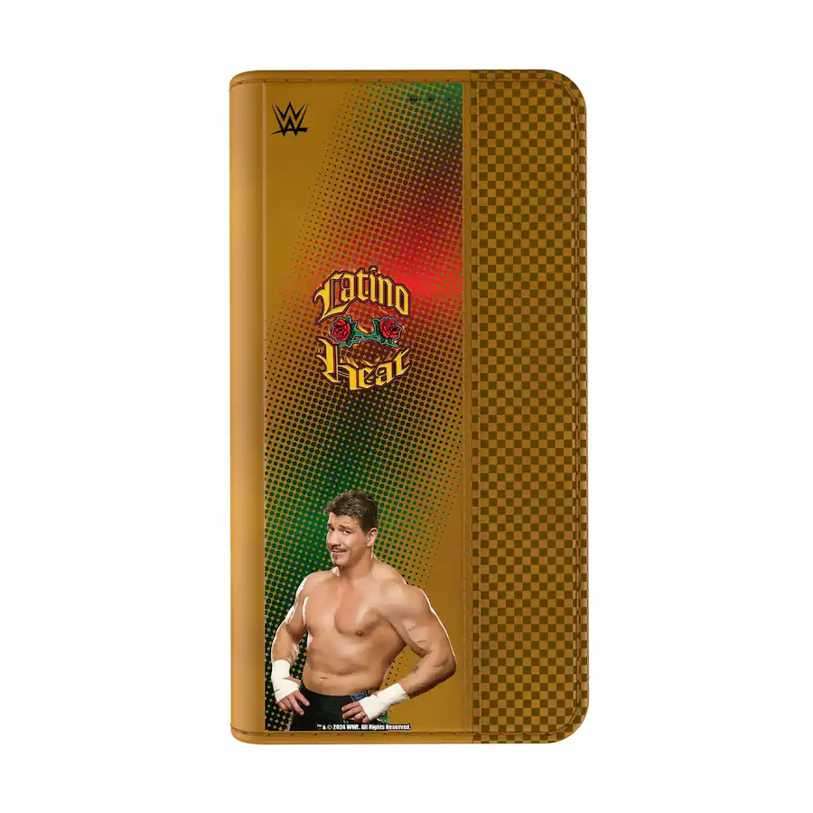 Hre Mini Keyscaper WWE WWE Superstar Folio Phone Case Apple iPhone 16 Plus Eddie ...