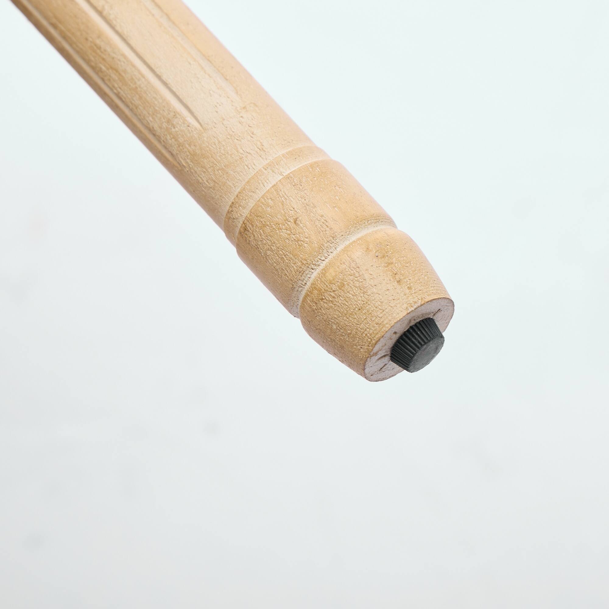 Alt View 10. GOODSILO - French Style Solid Wood Dining Chairs with Linen Upholstery and Rattan Backrest, Set of 2 - Olive Green.