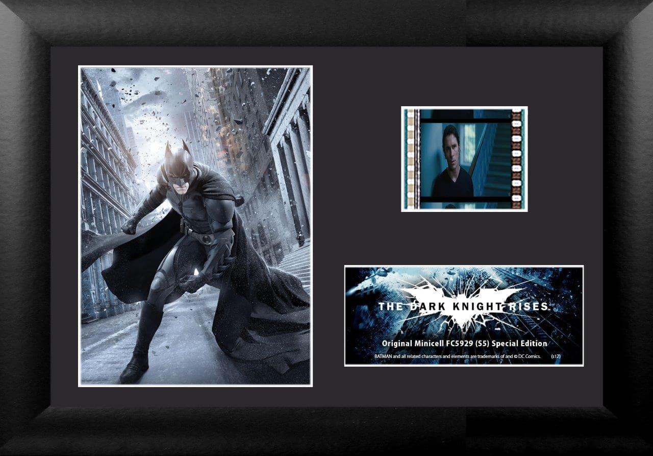 Trend Setters - Batman: The Dark Knight Rises (Batman) Minicell FilmCells Framed Desktop Presentation USFC5929 - Multicolor