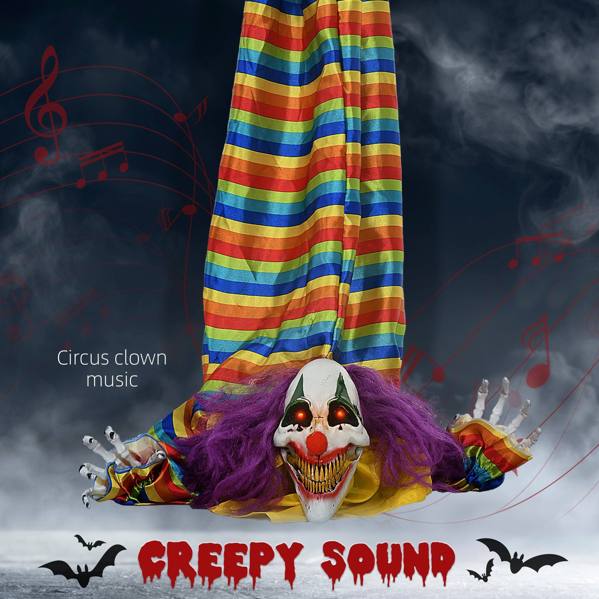 Circus clown music  
CREEPY SOUND