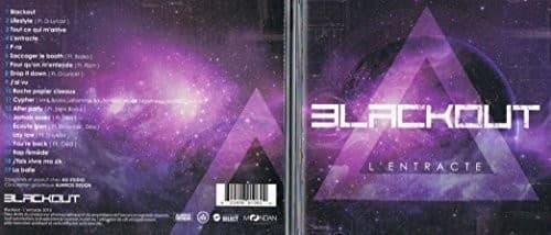 L'Entracte - Blackout  - COMPACT DISCS
