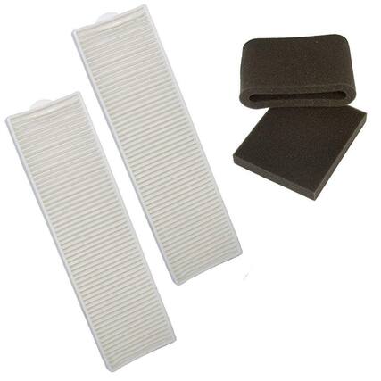 Front. HQRP - HQRP Style 8 & 14 Vacuum Filter Kit for Bissell Lift-Off Revolution Pet 3760 4220 6860 75B2, Replaces 3093 3091 203-6608.