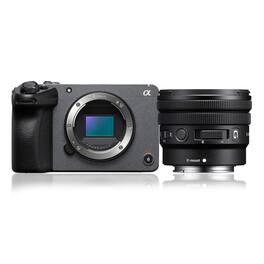 Cinema Line FX30 Super 35 Camera (Body Only) with Sony E PZ 10-20mm Power Zoom G Lens bundle - Black