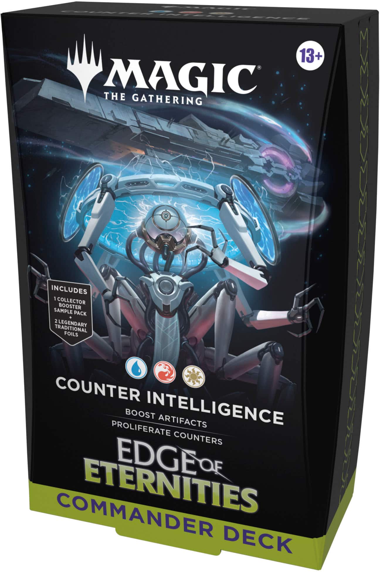 Wizards of The Coast - Magic: The Gathering Edge of Eternities Commander Deck - Counter Intelligence - Front_Zoom