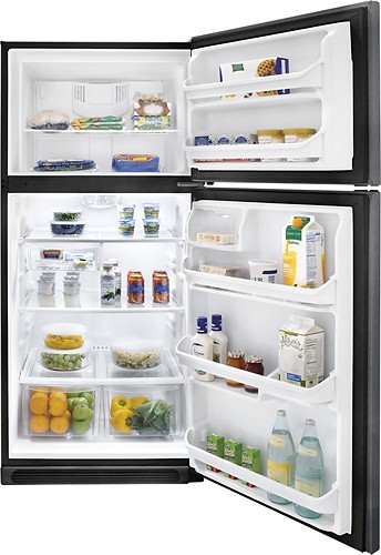 Best Buy: Frigidaire 20.6 Cu. Ft. Top-Freezer Refrigerator Stainless ...