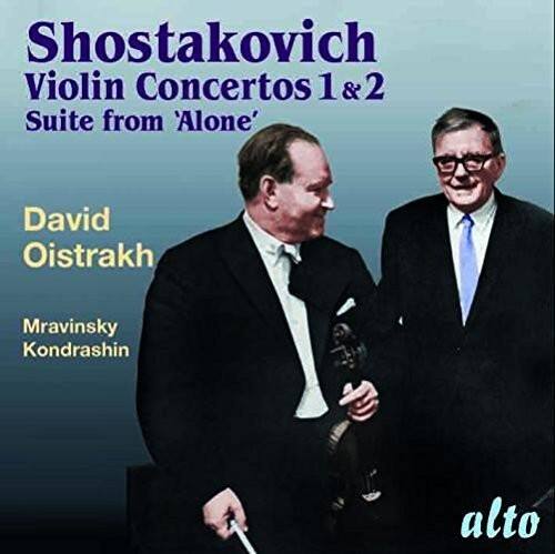 Shostakovich / Oistrakh,David/ Ussr State Sym Orch - Violin Concertos 1 & 2 Suite From Alone   - COMPACT DISCS [CD]