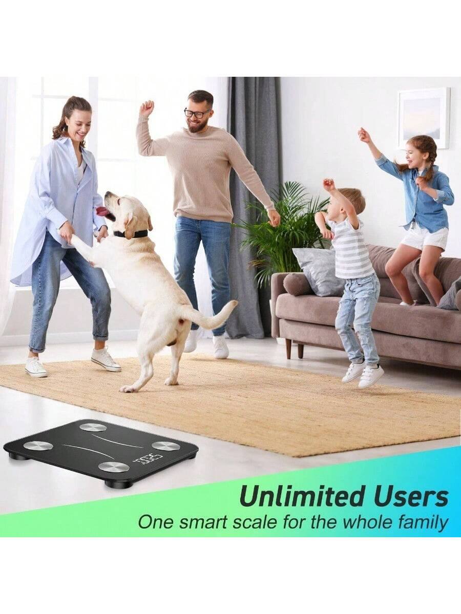 Unlimited Users  
One smart scale for the whole family