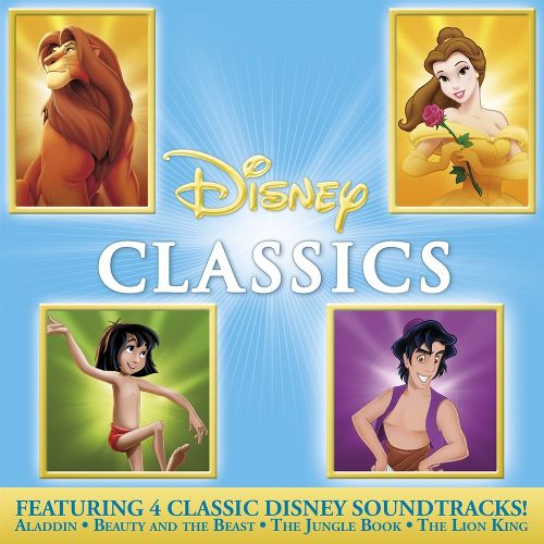  Disney Classics: Aladdin/Beauty and the Beast/The Jungle Book/The Lion King [Original Motion Picture Soundtracks] [CD]