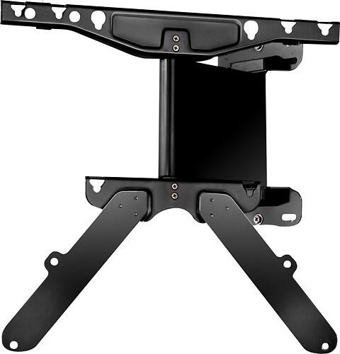 Front Standard. Peerless - Motorized Wall Mount for Most 23" - 46" Flat-Panel TVs - Extends 8-3/8" - Black.