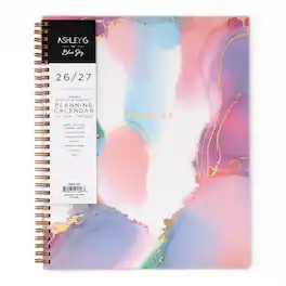 Blue Sky - 2026-2027 Weekly & Monthly Academic Planner, 8.5"x11", Color Smoke