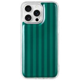 Walli Cases - iPhone 16 Pro Max MagSafe Case - Evergreen - Evergreen Stripe