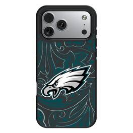 Keyscaper - NFL - Philadelphia Eagles iPhone Paisley Design Bump Case - 15 - Multicolor
