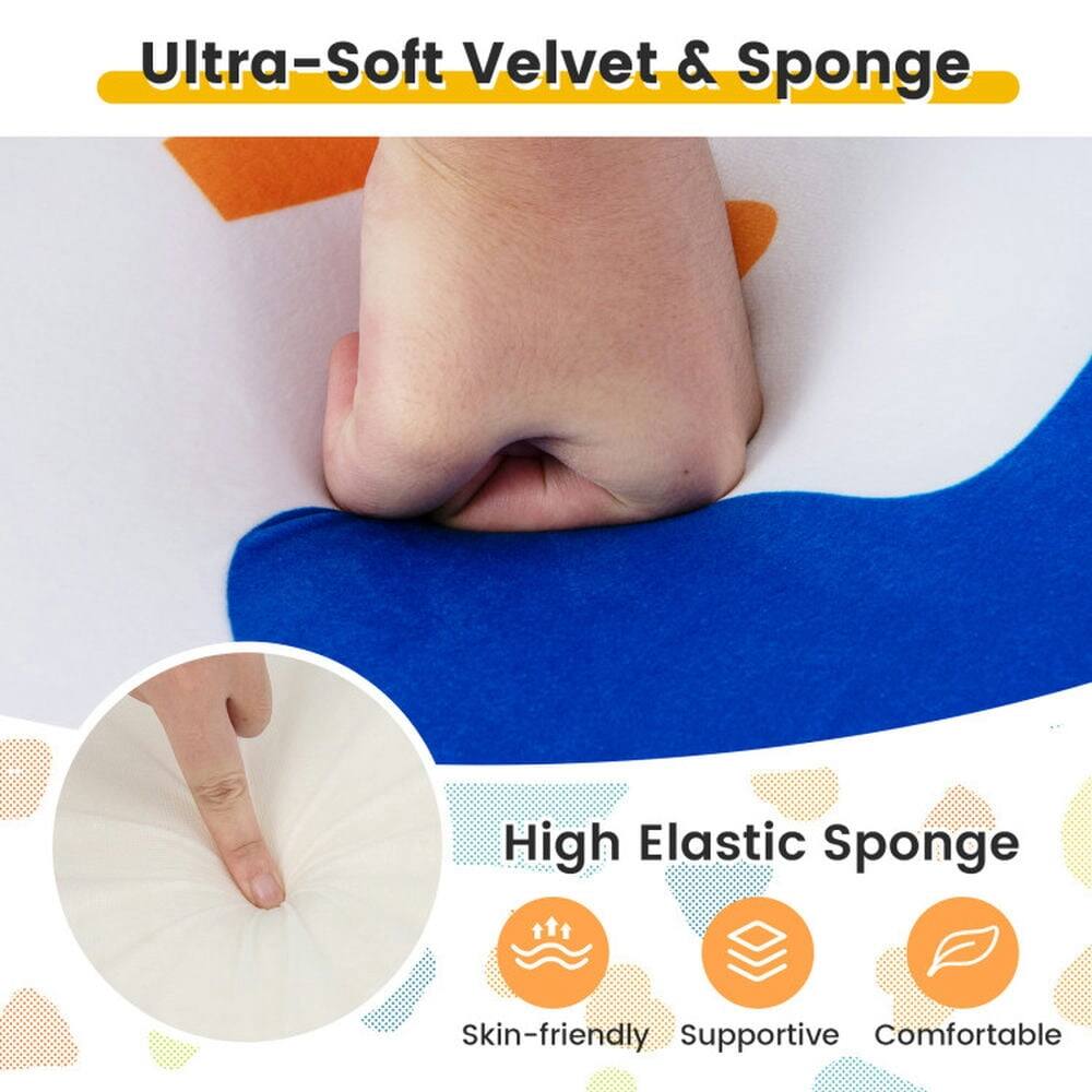 Ultra-Soft Velvet & Sponge

High Elastic Sponge

Skin-friendly, Supportive, Comfortable