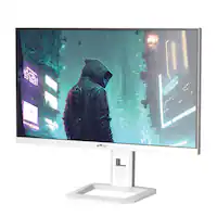 Mobile Pixels - 27-In. LED Gaming Monitor - White - Front_Zoom