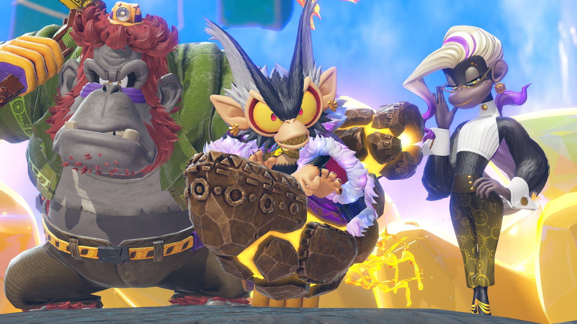 Alt View 5. Nintendo - Donkey Kong Bananza Bundle (game + DK Island & Emerald Rush DLC).