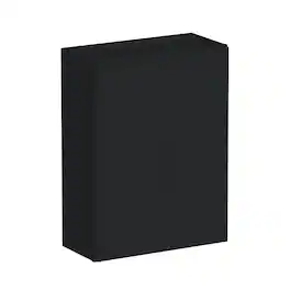 Boyel Living - 27-in W x 36-in H x 12-in D Shaker RTA Kitchen Wall Cabinet with Soft-Close - Black