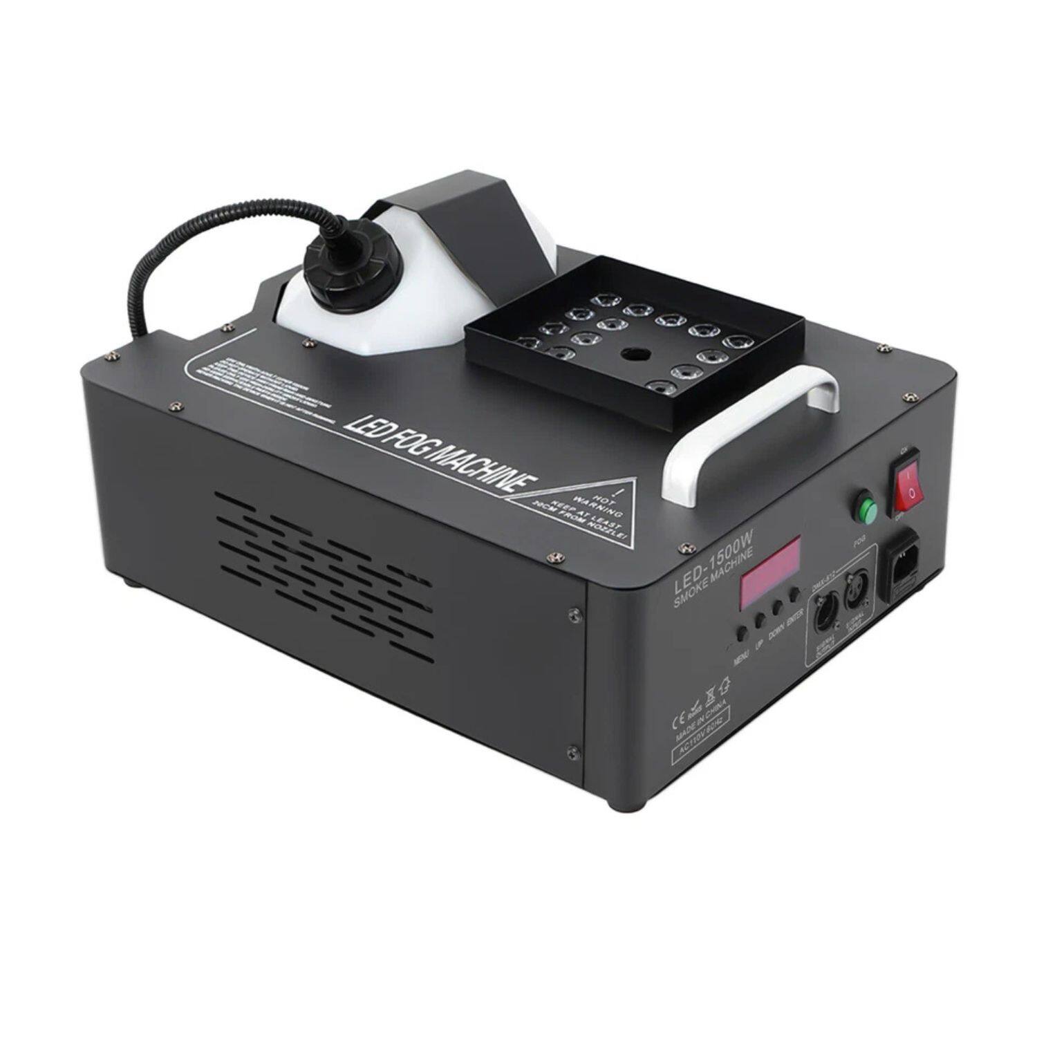 LED Fog Machine - LED-1500W Smoke Machine

Operating Instructions:
- LED Fog Machine
- LED-1500W Smoke Machine

CE Marking
FCC Compliance

LED-1500W Smoke Machine