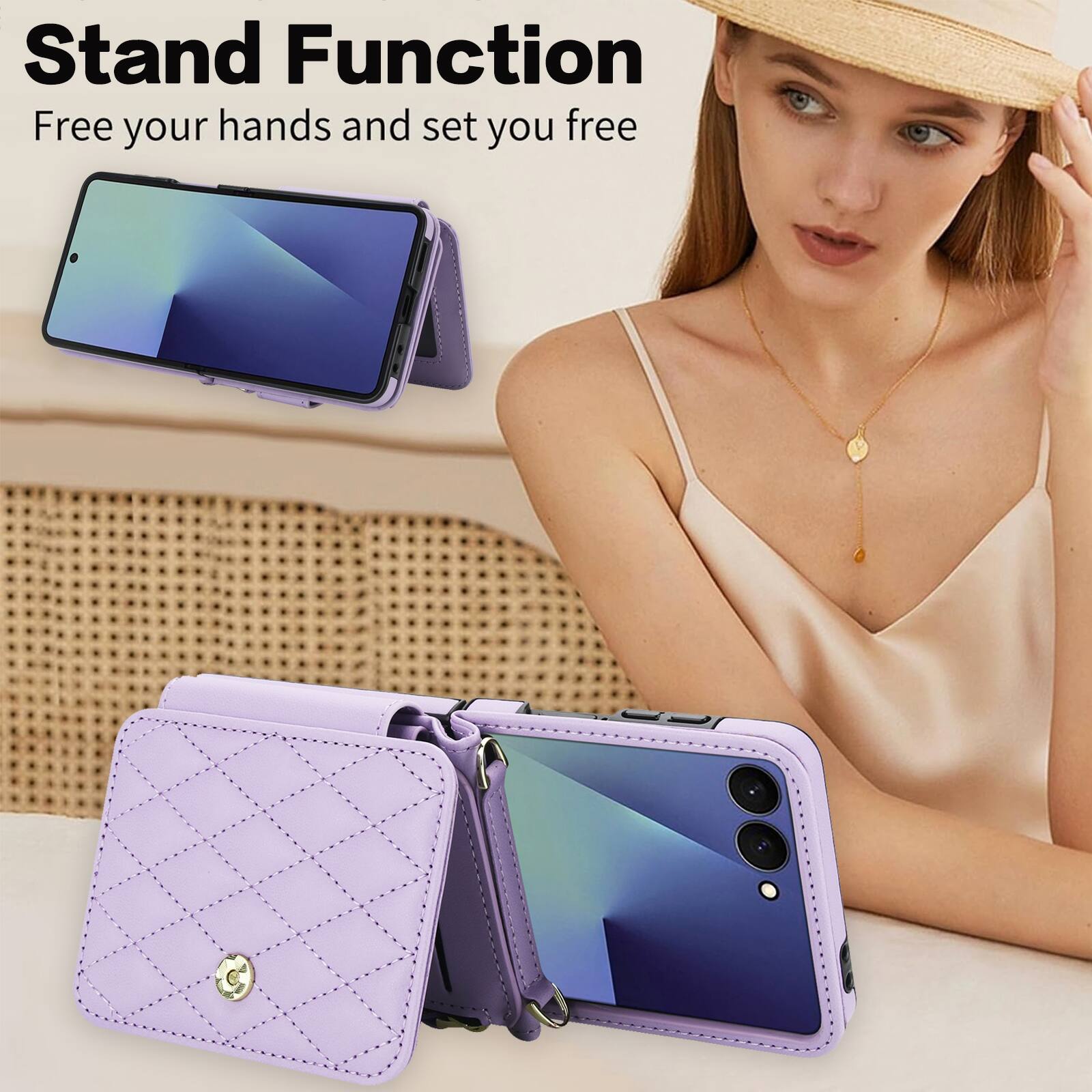 Stand Function  
Free your hands and set you free