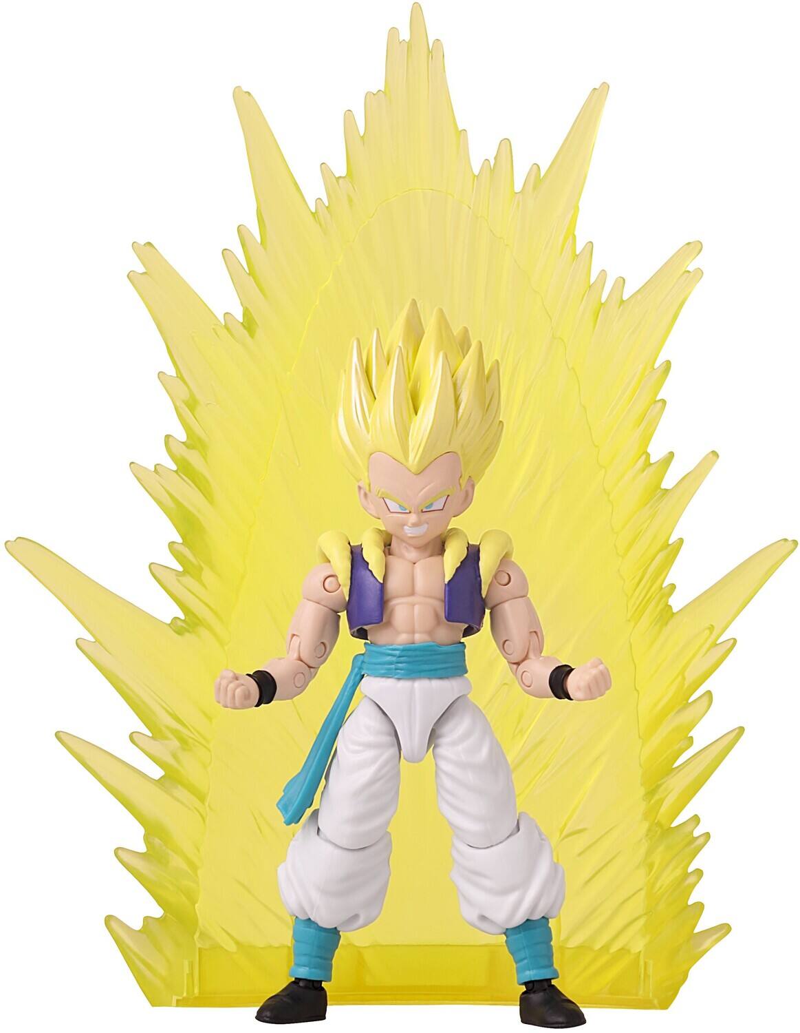 Alt View 1. Bandai - Bandai - Dragon Ball Super - Dragon Stars: Power Up Pack - Super Saiyan Gotenks Set   - Collectibles - Multicolor.