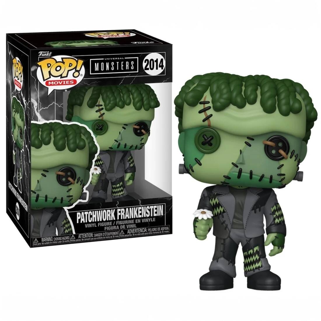 Funko POP! MONSTERS 2014 MOVIES PATCHWORK FRANKENSTEIN VINYL FIGURE / FIGURINE EN VINYLE / FIGURA DE VINIL

WARNING: CHOKING HAZARD - ATTENTION: DANGER DE SOUFFOCEMENT - ADVERTENCIA: PEQUEÑO OBJETO PELIGROSO