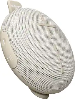 Front. Ultimate Ears - MINIROLL Ultra-Portable Waterproof Bluetooth Speaker with 131 ft Range - Sand Beige.