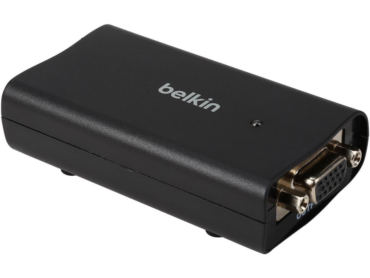 Front. Belkin - Belkin HDMI to VGA + 3.5mm Audio Adapter F2CD053.