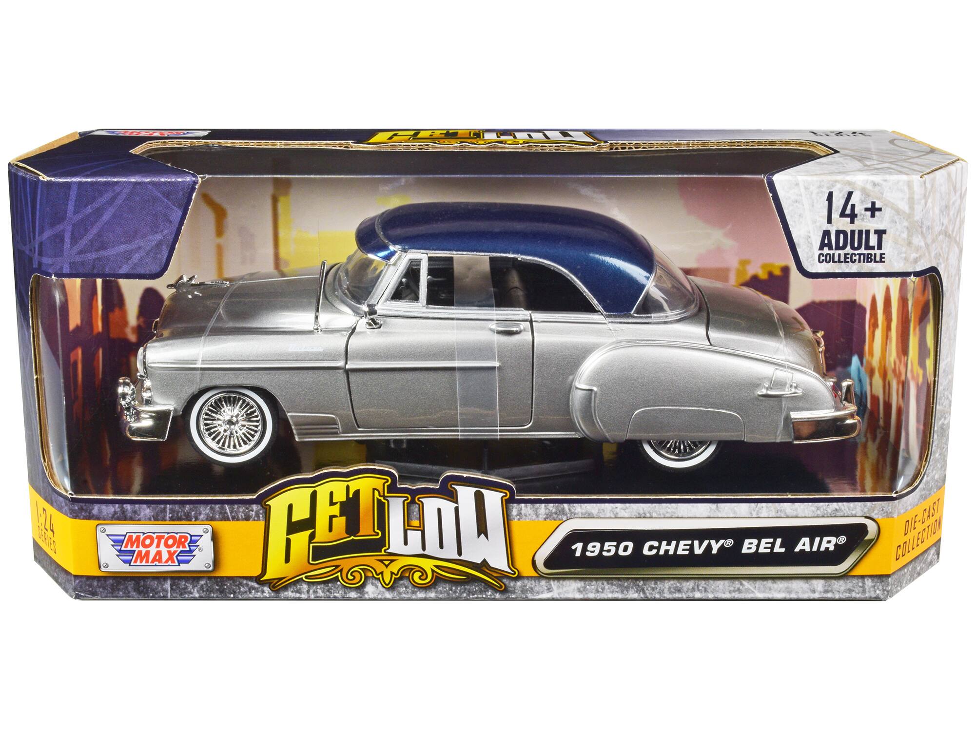 14+ ADULT COLLECTIBLE  
1-24  
14  
GET LOW  
MOTOR MAX  
1950 CHEVY BEL AIR  
DIE-CAST COLLECTION