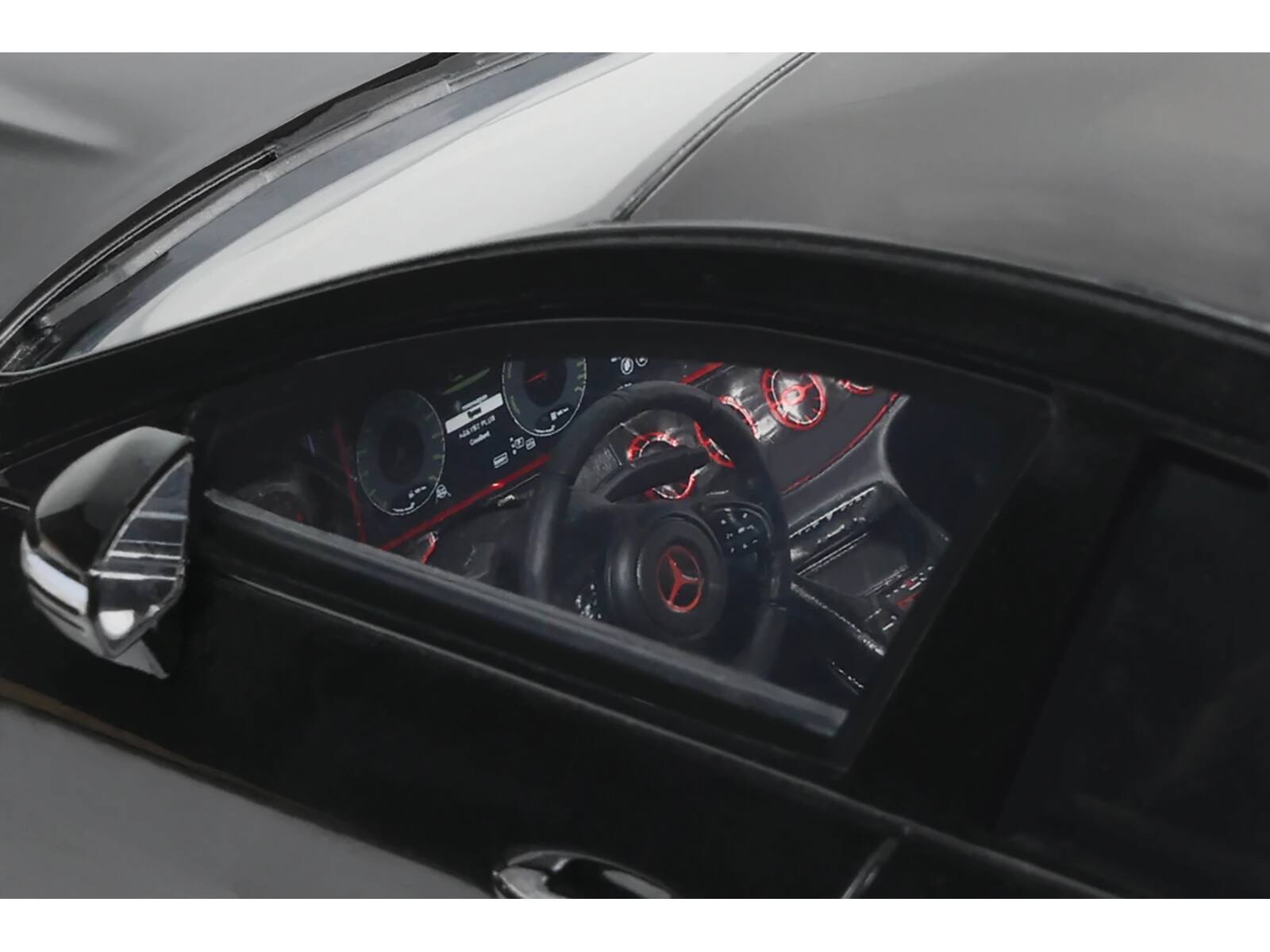 Angle. GT Spirit - 2023 Mercedes-Benz Brabus 930 Black 1/18 Model Car by GT Spirit - Black.