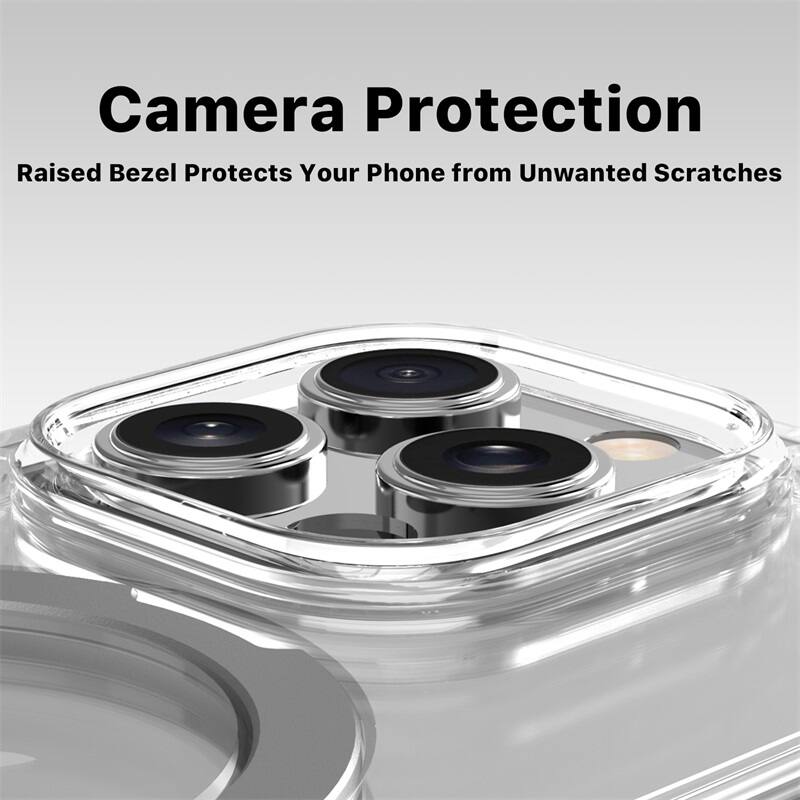 Camera Protection
Raised Bezel Protects Your Phone from Unwanted Scratches