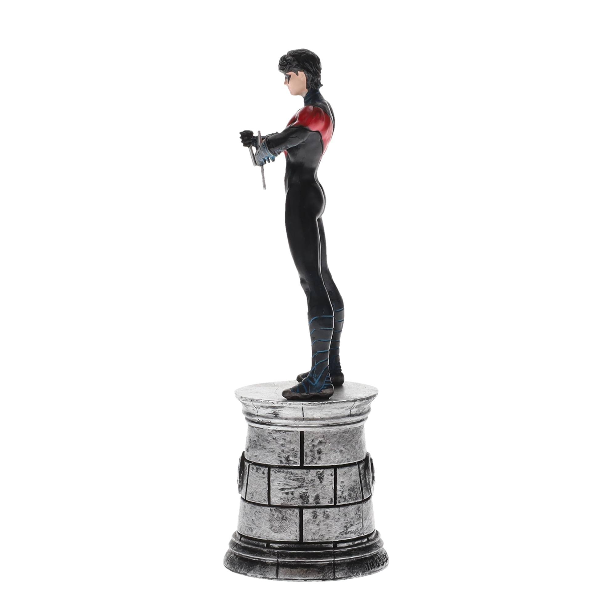 Alt View 10. Toynk - DC Chess Collection #14 Nightwing (Bishop) | Chess Piece Only - Black.