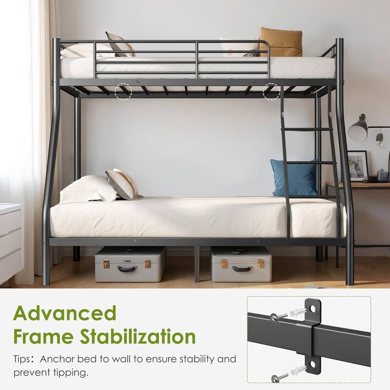 Advanced Frame Stabilization Tips: Anchor bed to wall to ensure stability and prevent tipping.