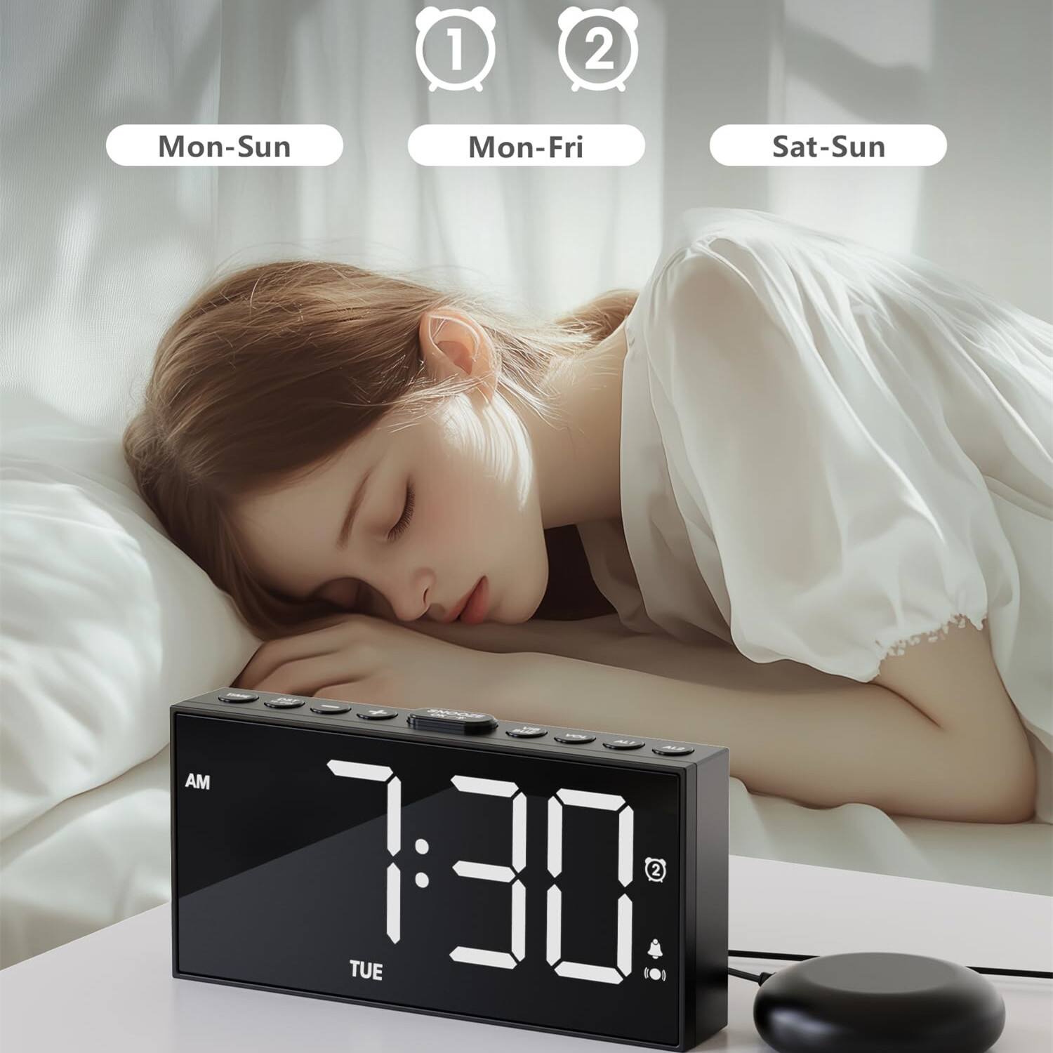 1. Mon-Sun  
2. Mon-Fri  
3. Sat-Sun  

AM 7:30  
TUE